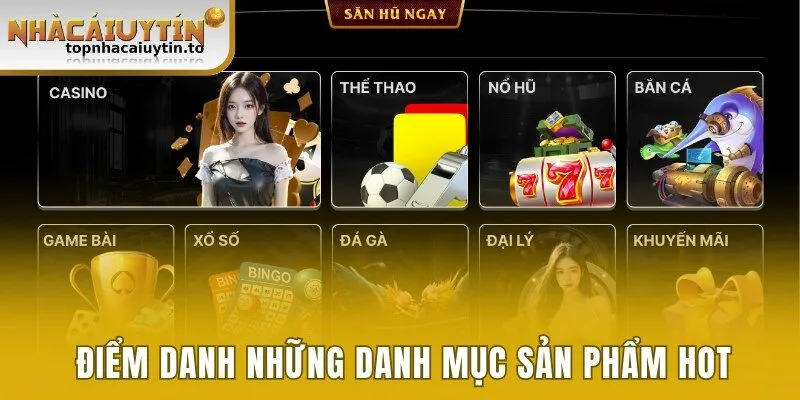 Điểm danh những danh mục sản phẩm hot
