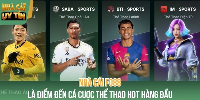 Nhà cái Fo88 là điểm đến cá cược thể thao hot hàng đầu
